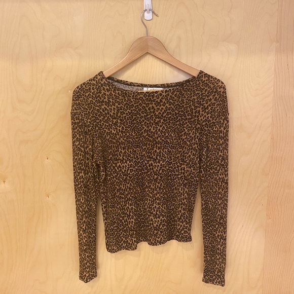 90s cheetah print top - Picture 3 of 4